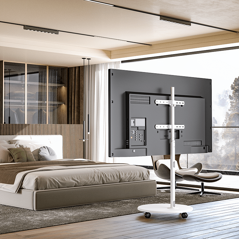 XTRARM Arius - Soporte TV de suelo Blanco