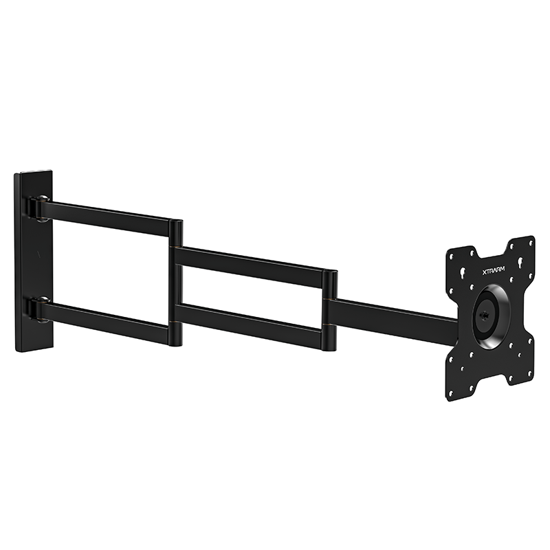 XTRARM Axis XL 108,5 cm Negro - Soporte de TV giratorio e inclinable
