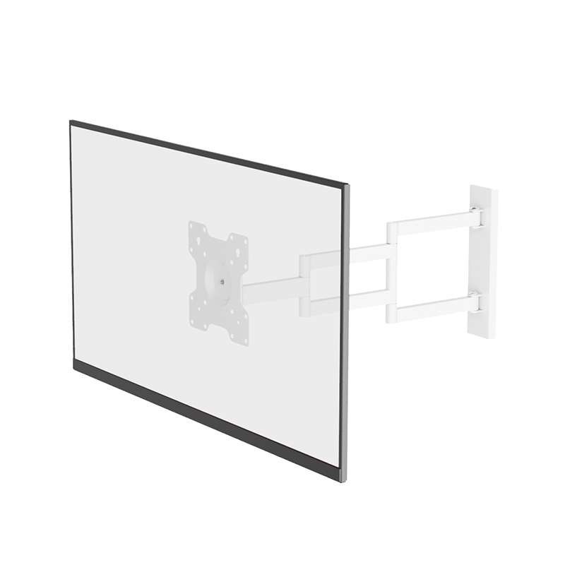 XTRARM Axis XL 70 cm Blanco - Soporte de TV giratorio e inclinable