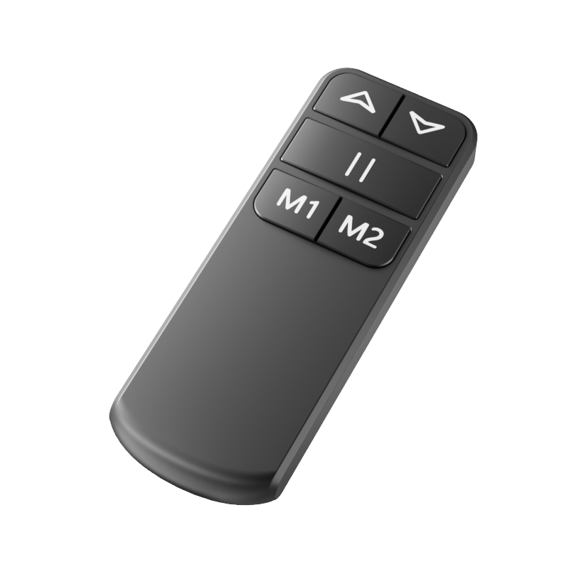 XTRARM Duolite blanco/haya Móvil – Soporte Tv de pie eléctrico