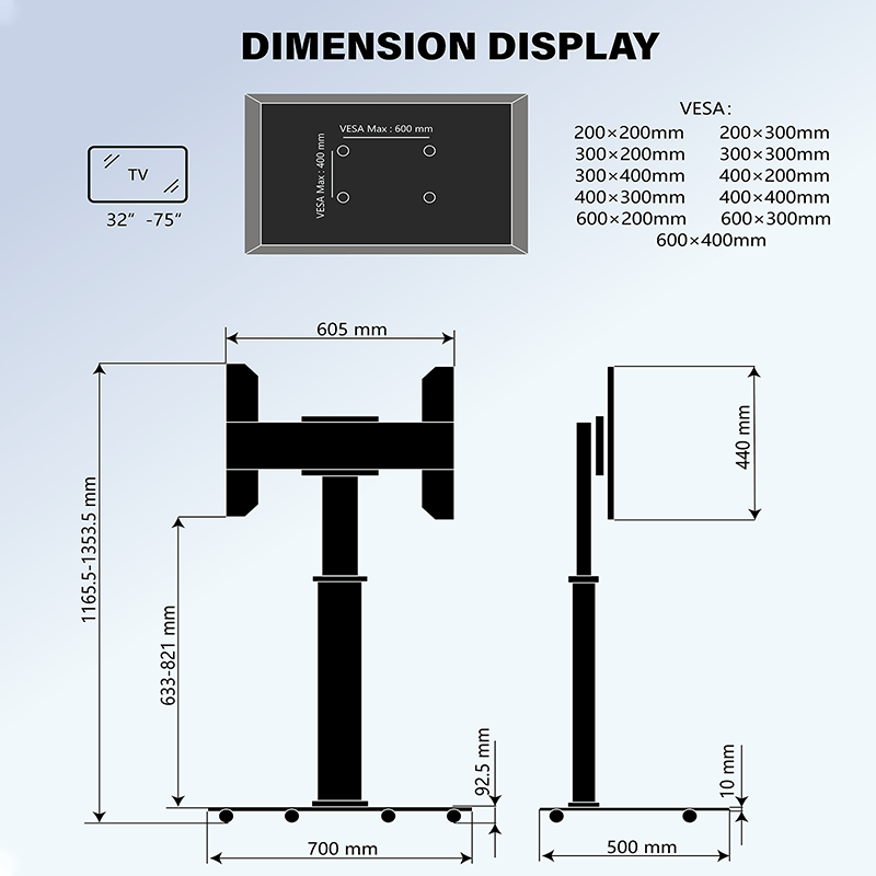 XTRARM TV Aluminio Proton 100: Alta definición para tu entretenimiento