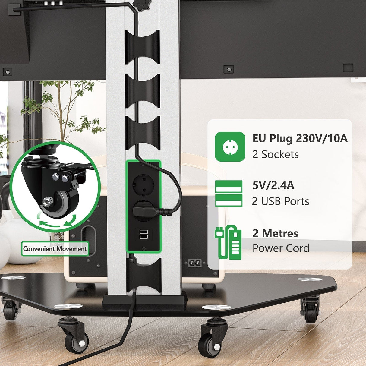 XTRARM TV Aluminio Proton 100: Alta definición para tu entretenimiento