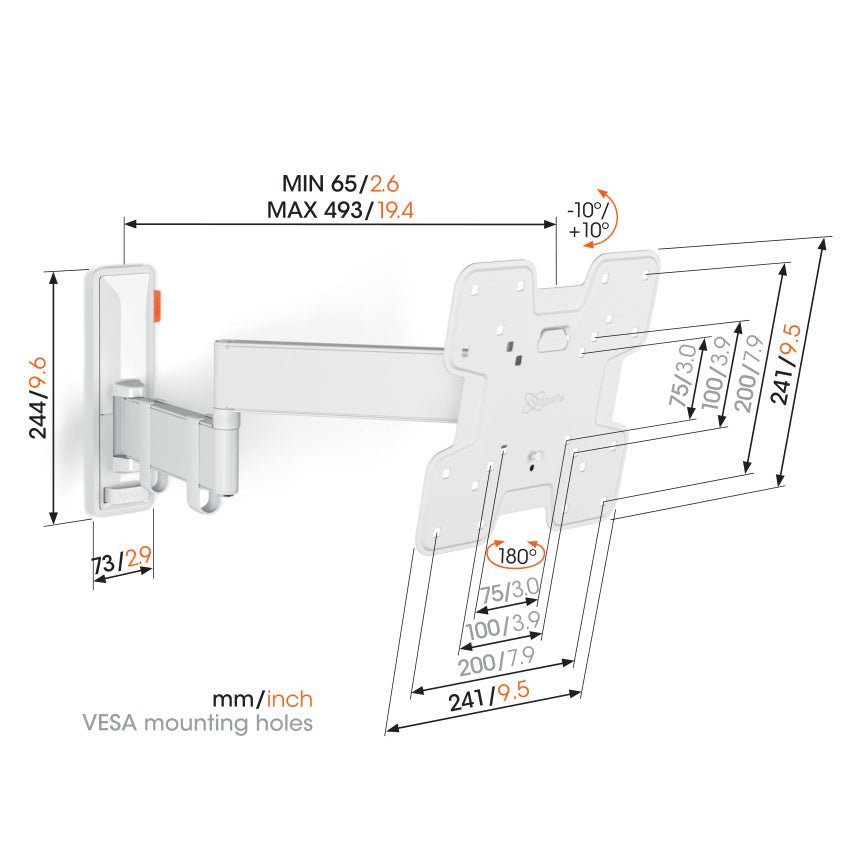 Vogel's TVM 3245 FULL MOTION+ S WALL MOUNT