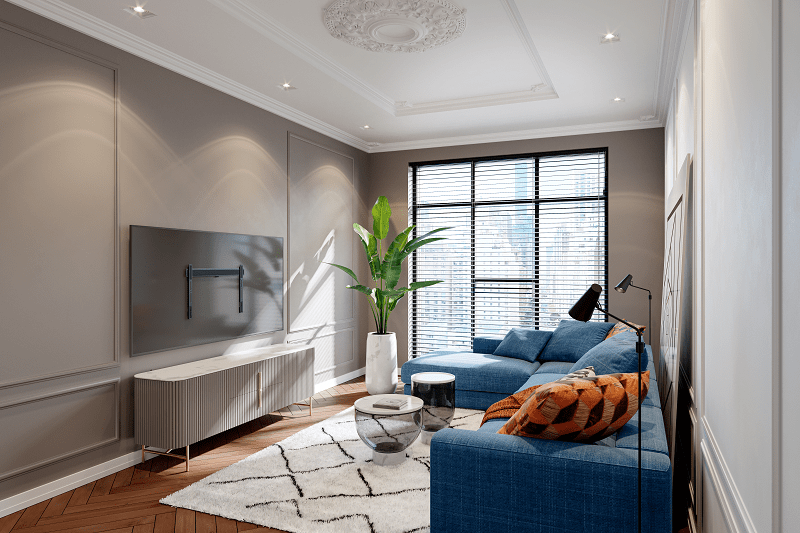 Vogel's TVM 5405 Vaste tv-beugel 32 -77 inch platinumgrijs