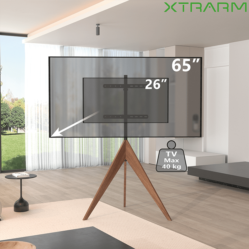 XTRARM XTRARM Argo Tripod - Soporte de suelo Nogal