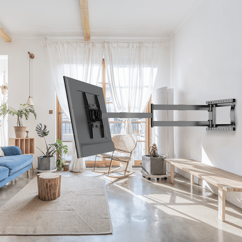 XTRARM 2e Kansje Ferrom 120 cm Rotate 400 TV beugel zwart