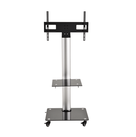 DQ Wall-Support Adrian 2 Móvil - Soporte TV de suelo Gris