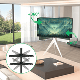 XTRARM Argo - Soporte TV de suelo Blanco/Gris