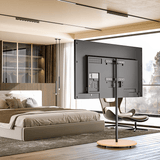 XTRARM Arius Impresión - Soporte TV de suelo Madera de Haya