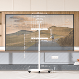 XTRARM Arius - Soporte TV de suelo Blanco
