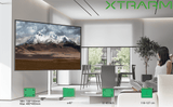 XTRARM Arius - Soporte TV de suelo Blanco