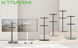 XTRARM Arius - Soporte TV de suelo Blanco