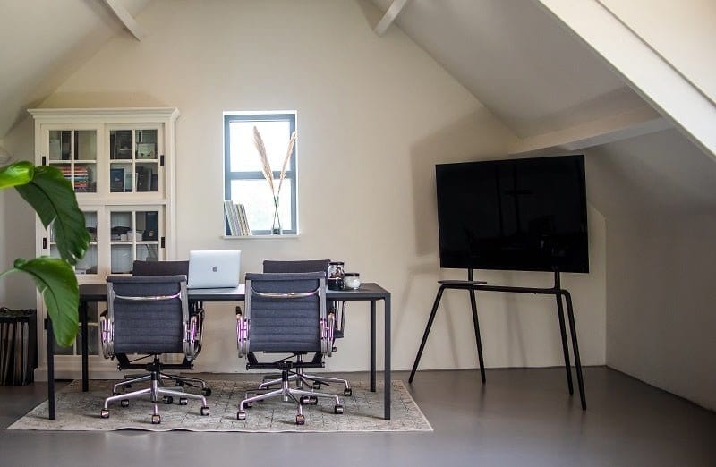 XTRARM Ayta Negro - TV Soporte de suelo