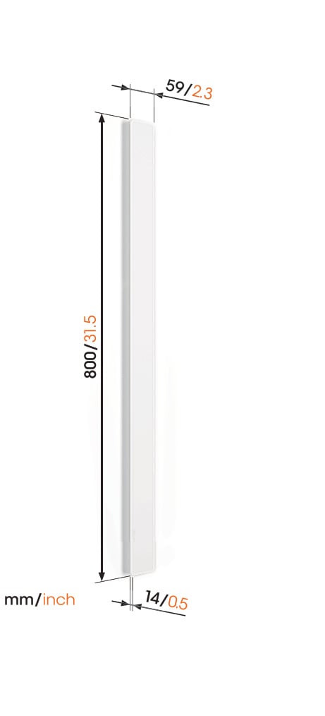 Vogel's CABLE COVER WHITE