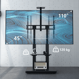 XTRARM Duolite negro – Soporte Tv de pie Manual