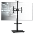 XTRARM Elite negro Móvil – Soporte Tv de pie Manual