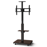 XTRARM Elite negro/nogal Móvil – Soporte Tv de pie eléctrico