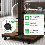 XTRARM Elite negro/nogal – Soporte Tv de pie Manual