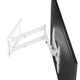 XTRARM Ferrom 120 cm Rotate VESA 400 - Soporte TV de pared blanco