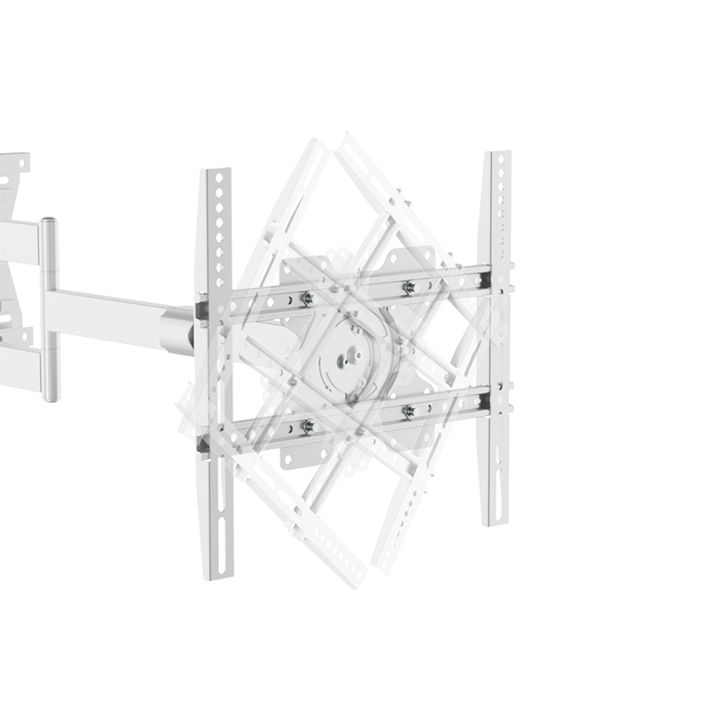 XTRARM Ferrom 120 cm Rotate VESA 400 - Soporte TV de pared blanco
