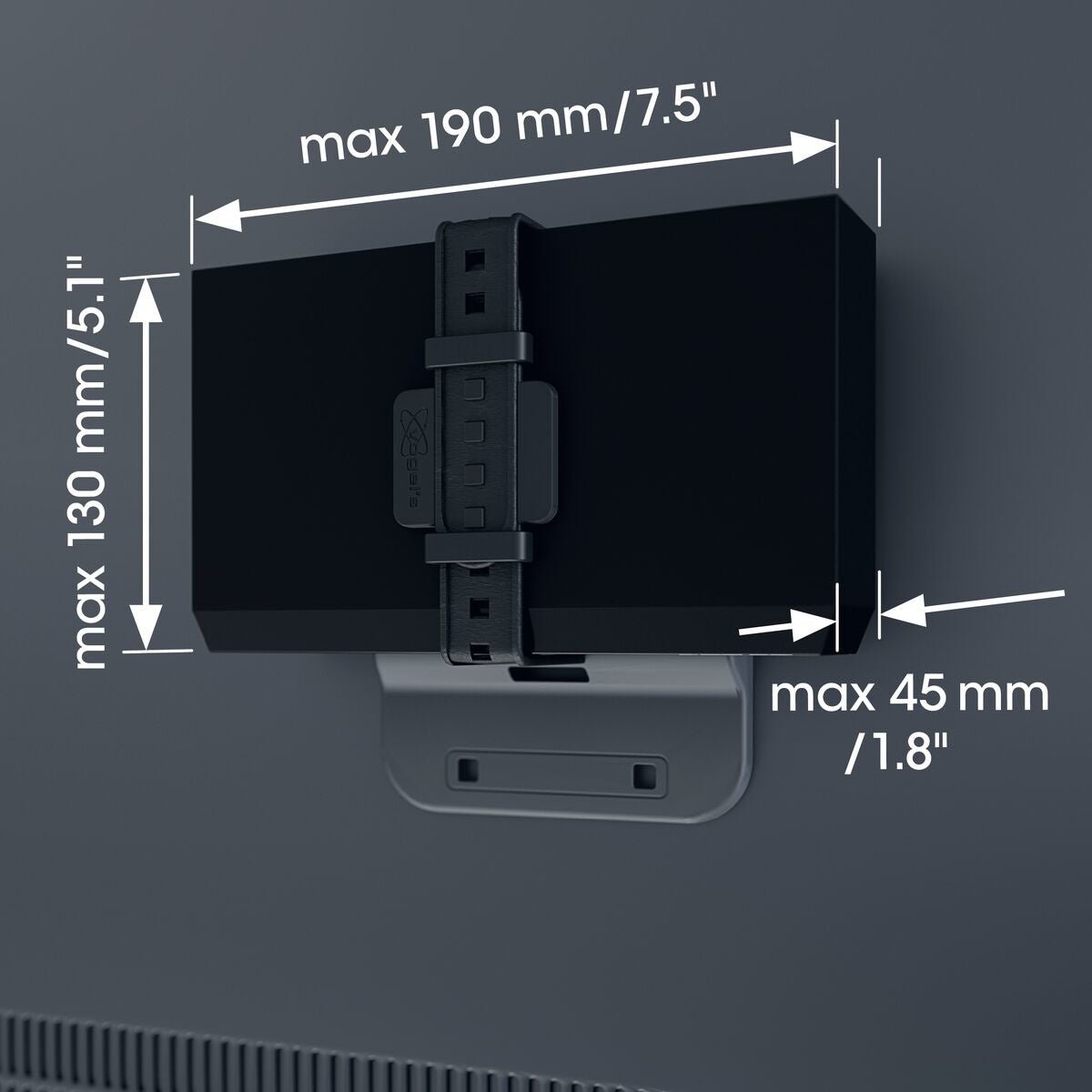 Vogel's MEDIENBOX-HALTERUNG
