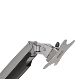 DQ Wall-Support Nika Brazo para un Monitor Gris con resorte de gas