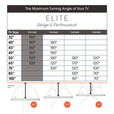 Vogel's TVM 5645 Draaibare tv-beugel 40 -77 inch platinumgrijs