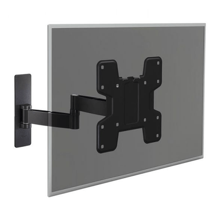 Vogel's Professional PFW 2040 42 cm Giratorio - Soporte TV de pared Negro