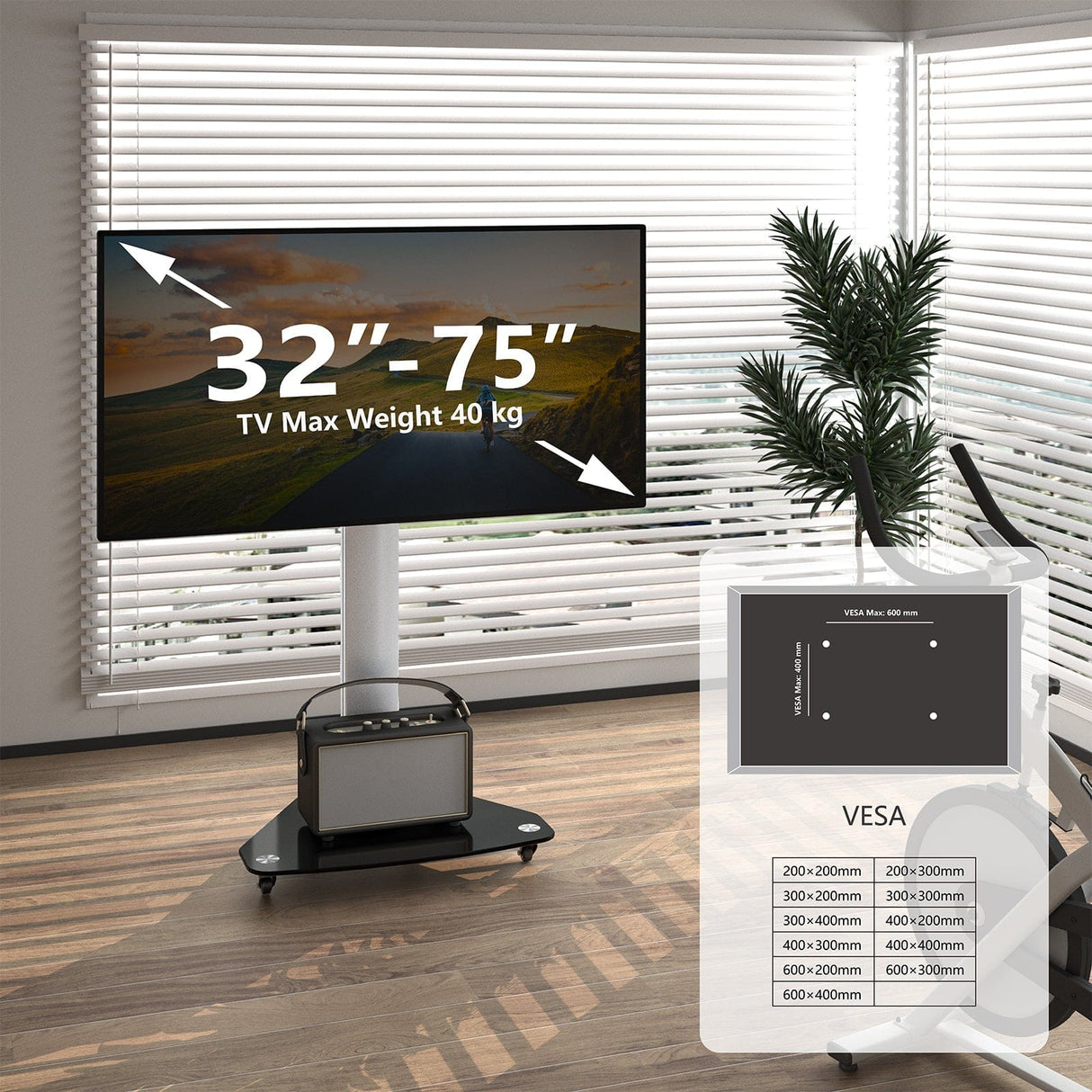 XTRARM TV Aluminio Proton 100: Alta definición para tu entretenimiento