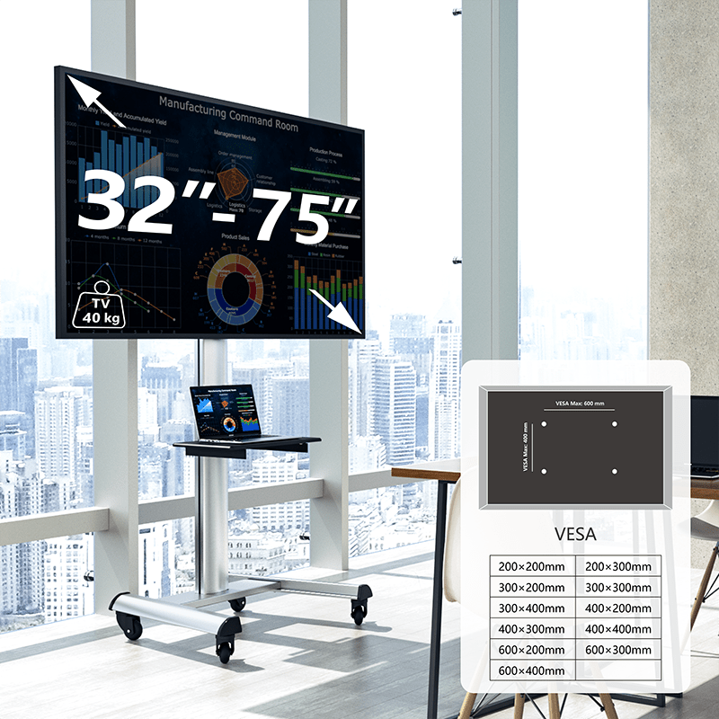 XTRARM Proton 500 - Televisión de alta definición en aluminio