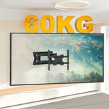 XTRARM Tantal 80 cm Flex - Soporte TV de pared Negro