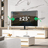 XTRARM TS1030 - Soporte TV Nogal de mesa