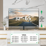XTRARM TS1030 - Soporte TV Nogal de mesa