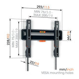 Vogel's TVM 3205 FIXED SMALL WALL MOUNT