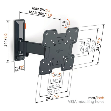 Vogel's TVM 3225 FULL MOTION S WANDHALTERUNG