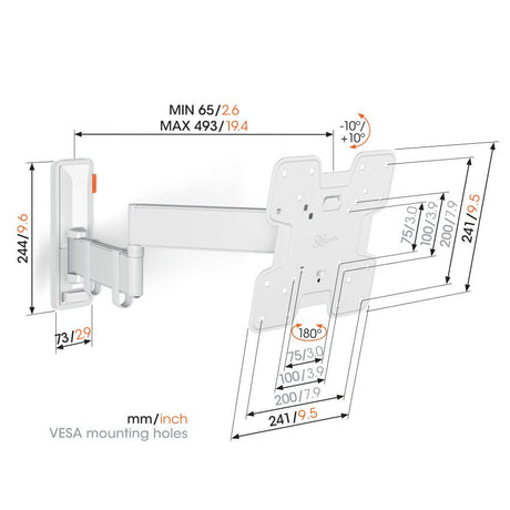 Vogel's TVM 3245 FULL MOTION+ S WALL MOUNT