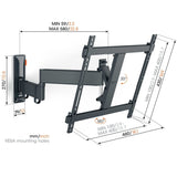 Vogel's TVM 3445 FULL MOTION+ M WALL MOUNT Black