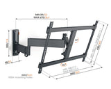 Vogel's TVM 3645 FULL MOTION+ L WALL MOUNT Black
