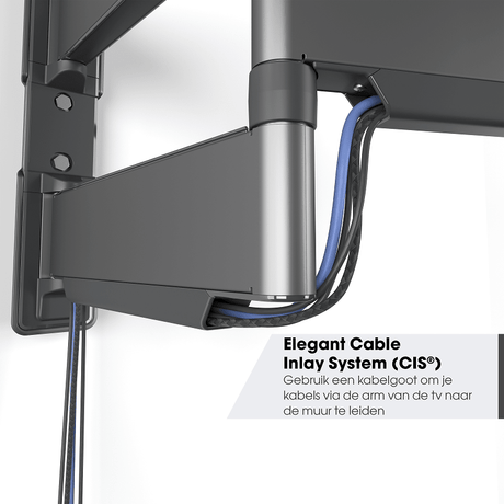 Vogel's TVM 5855 Draaibare tv-beugel 55 -100 inch platinumgrijs
