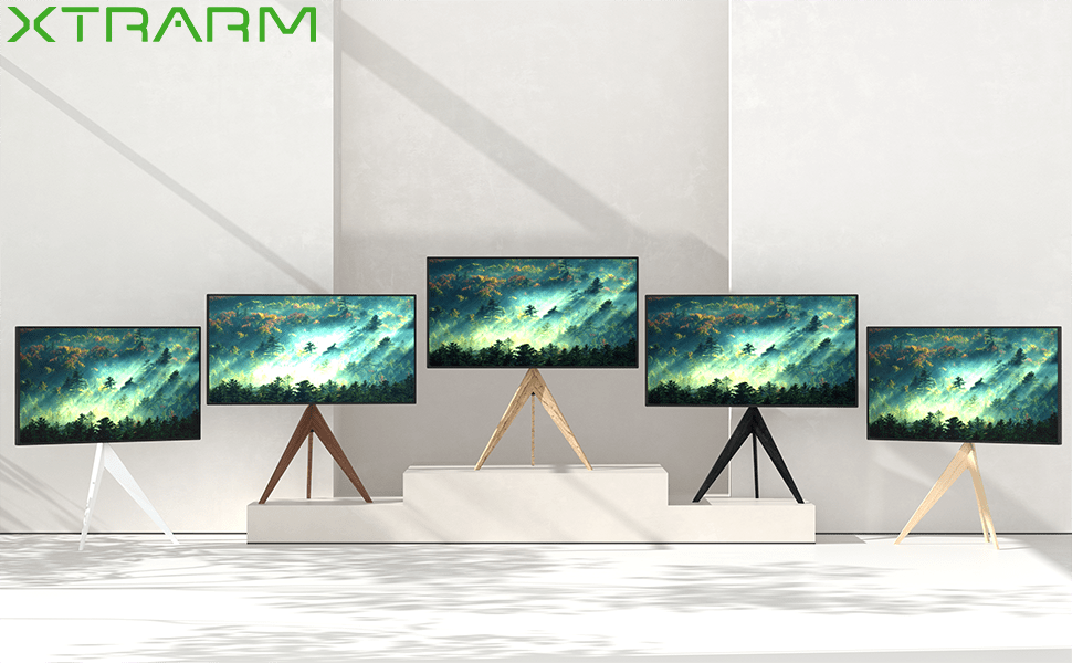 XTRARM XTRARM Argo Tripod - Soporte de suelo Nogal