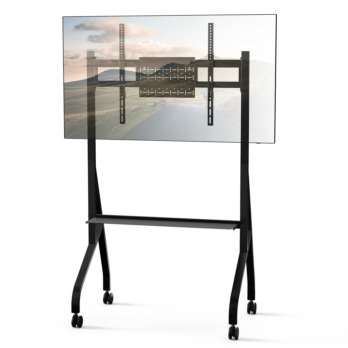 XTRARM Aura XTR-FS5150 – Mobiler TV-Standfuß 42"-110" Schwarz