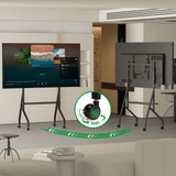 XTRARM Aura XTR-FS5150 – Mobiler TV-Standfuß 42"-110" Schwarz